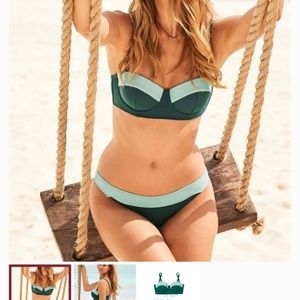 Teal Two Tone Bikini